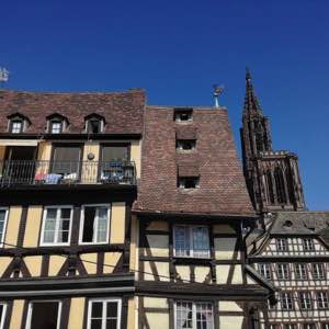 Souvenir de Strasbourg #elsass #strasbourg #france #blue #sky